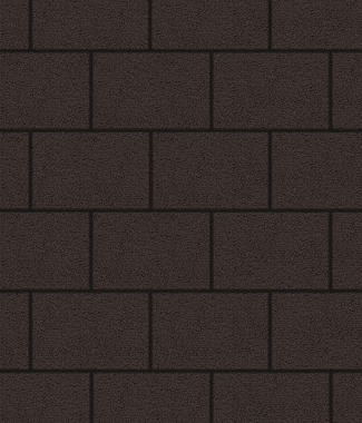 Тротуарная плитка ПРЯМОУГОЛЬНИК - Гранит Коричневый